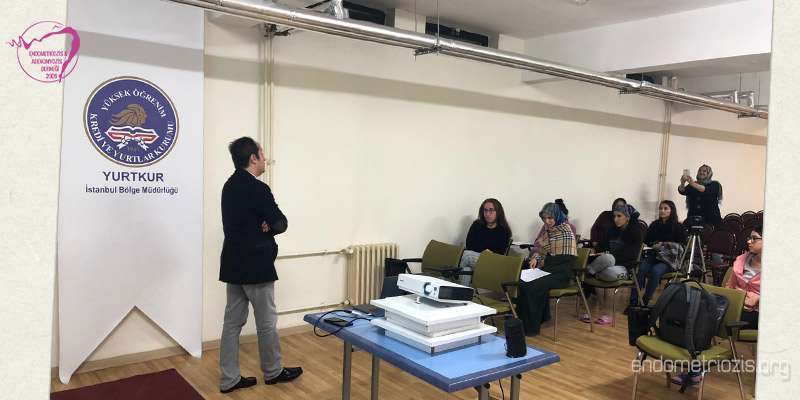 4. Kasım 2019 tarihinde Vali Muhammer Güler Kız Yurdu'ndaydık.